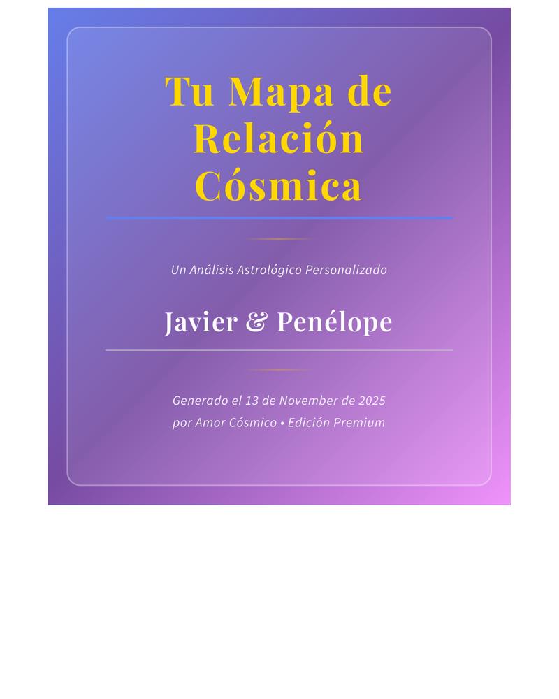 Página de Portada de Julián y Sofía